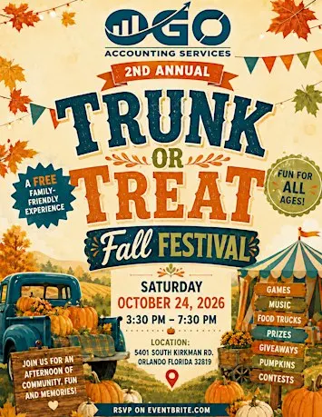 2nd Annual Trunk or Treat Fall Festival