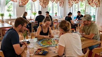 Brettspiele-Abend in  Holzdorfer's Meierei im Prater November