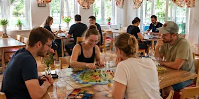 Brettspiele-Abend in Holzdorfer's Meierei im Prater