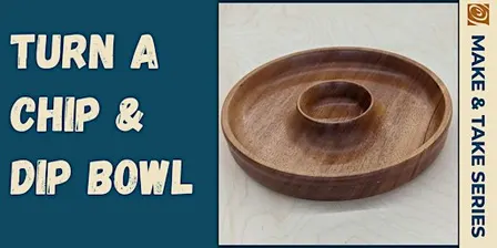 Turn a Chip Dip Bowl