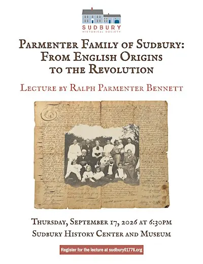 Parmenter Family of Sudbury: From English Origins to the Revolution