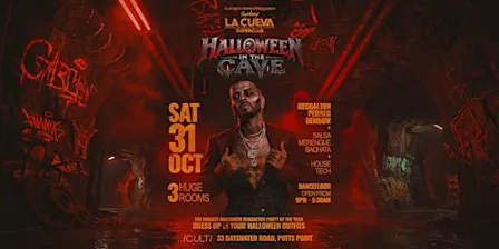 La Cueva Superclub Saturdays | SAT 31 OCT | HALLOWEEN IN THE CAVE