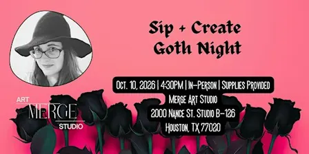 Sip and Create Goth Night