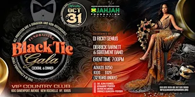 JAHJAH FOUNDATION FUNDRAISING BLACK TIE GALA 2026