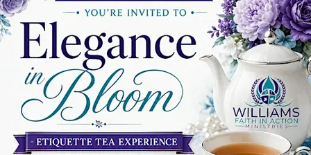 Elegance in Bloom Etiquette Tea Experience