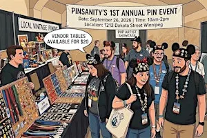 Pinsanity's 1st Annual Pin Event