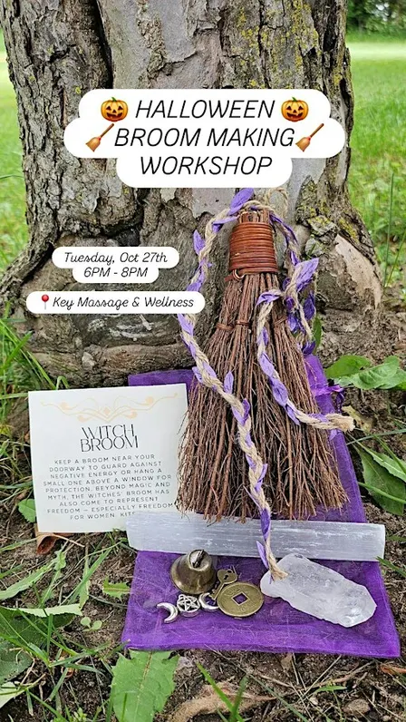Halloween Broom Making Workshop