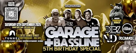 4Play Presents: Garage & Basslines (5th Birthday Special)