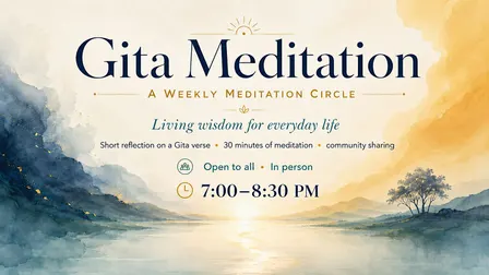 Come Sit With Us - Community Meditation