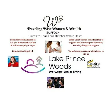 Traveling Wise Women & Wealth (WWW) Suffolk -Come & Be Inspired