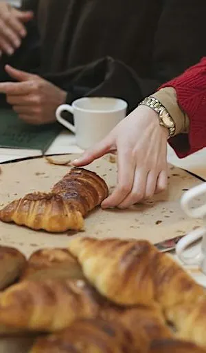 Coffee and Croissants