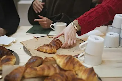 Coffee and Croissants
