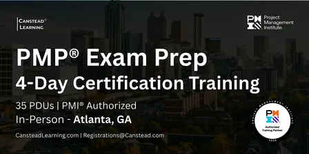 PMP® Exam Prep Certification Training (Atlanta) - 2 Weekends (Sat - Sun)