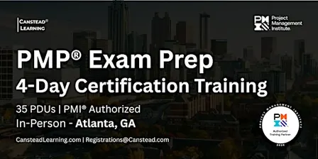 PMP® Exam Prep Certification Training (Atlanta) - 2 Weekends (Sat - Sun)