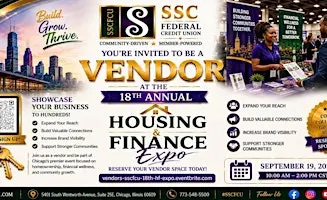 Vendors Registration for SSCFCU 18th Annual Housing & Financial Expo