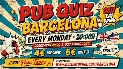 Q.E.D. Trivia Night! @Pasa Tapas