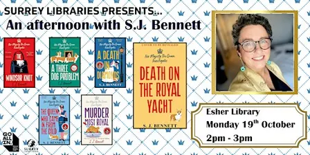 An Afternoon with S.J. Bennett at Esher Library