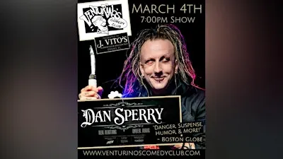 Dan Sperry - Shock Illusionist - at Venturino's Comedy Club!