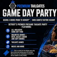 Premium Tailgate Party: Detroit Lions vs. New York Jets