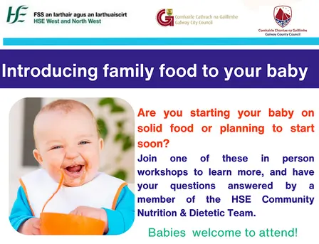 Introducing Family Food to your baby