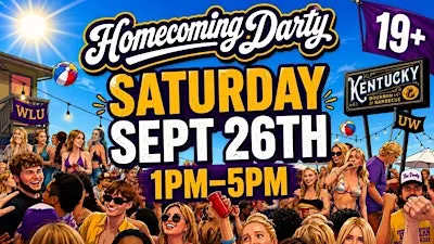HOMECOMING DARTY 19+