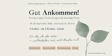Gut Ankommen