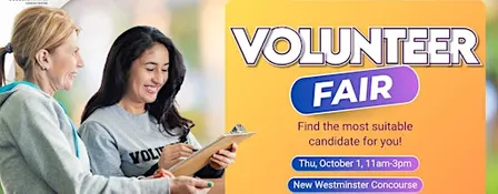 Douglas College 2026 Volunteer Fair