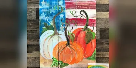 Patriotic Pumpkins: Pasadena, Twain’s with Artist Katie Detrich!