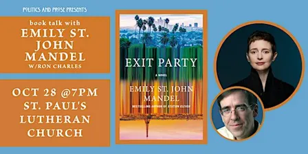 Emily St. John Mandel — Exit Party - with Ron Charles — at St. Paul's