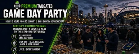 Premium Tailgate Party: Seattle Seahawks vs. Los Angeles Chargers