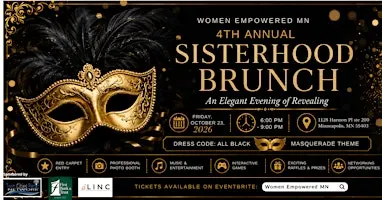 4th Annual Sisterhood Brunch: An Elegant Evening of Revealing