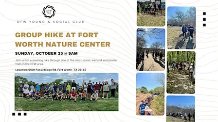 Group Hike at Fort Worth Nature Center | Crosstimbers Trail