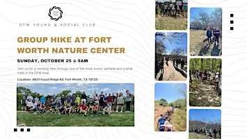 Group Hike at Fort Worth Nature Center | Crosstimbers Trail