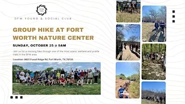 Group Hike at Fort Worth Nature Center | Crosstimbers Trail