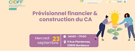 Prévisionnel financier & construction du CA