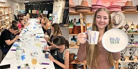 School Holiday Kids Workshop - Ceramic Painting