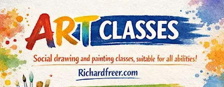 Social drawing and painting classes