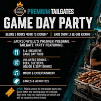 Premium Tailgate Party: Jacksonville Jaguars vs. Philadelphia Eagles
