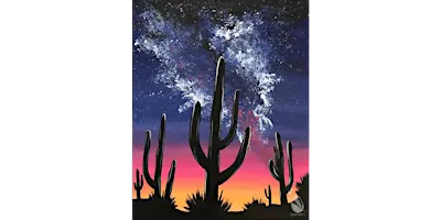 Blanket of Cosmos - Paint and Sip in San Antonio | Classpop!™