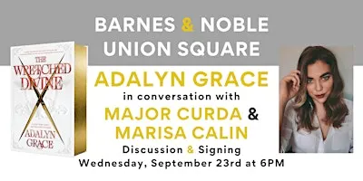 Adalyn Grace discusses THE WRETCHED DIVINE at B&N Union Square