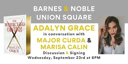 Adalyn Grace discusses THE WRETCHED DIVINE at B&N Union Square