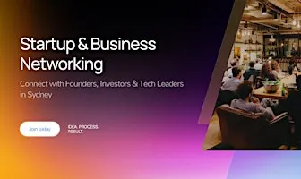 Startup & Business Networking in Sydney