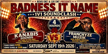 BADNESS IT NAME SOUND CLASH KANABIS VS FRANCHYZE MUZIK