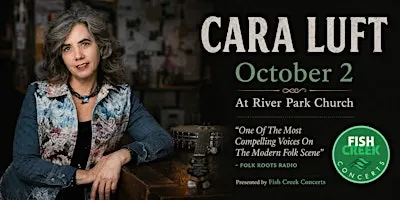 Fish Creek Concerts presents Cara Luft