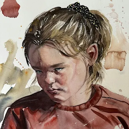 Introduction to Watercolour Portrait Painting with Sheree Dohnt