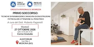PRIMO SOCCORSO: TECNICHE DI RIANIMAZIONE E MANOVRA DI DISOSTRUZIONE