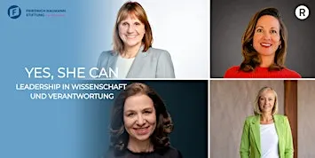 Yes, she can – Leadership in Wissenschaft und Verantwortung