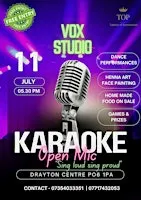 Indian Karaoke Open Mic Program - VOX Studio by Talents of Portsmouth