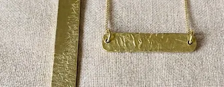 Jewellery Making: Brass Geometric Necklace