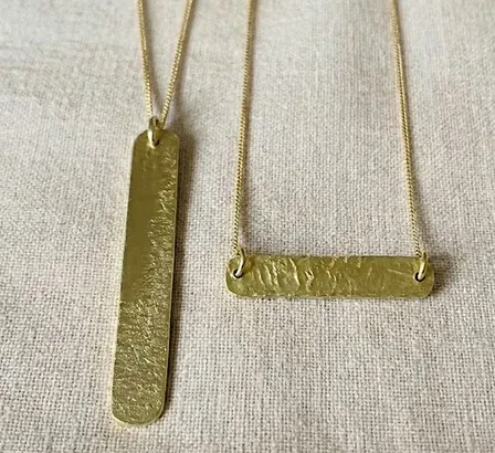 Jewellery Making: Brass Geometric Necklace